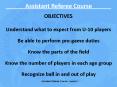 Assistant Referee Course PowerPoint PPT Presentation