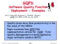 SQFD Software Quality Function Deployment - Examples PowerPoint PPT Presentation