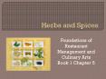 Herbs and Spices PowerPoint PPT Presentation
