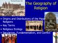 The Geography of Religion PowerPoint PPT Presentation