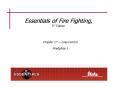 Essentials of Fire Fighting, PowerPoint PPT Presentation