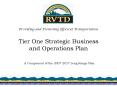 Tier One Strategic Business and Operations Plan  A Component of the 2007-2017 Long Range Plan PowerPoint PPT Presentation