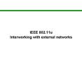 IEEE 802.11u PowerPoint PPT Presentation