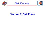 Section 2, Sail Plans