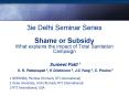 3ie Delhi Seminar Series Shame or Subsidy What explains the impact of Total Sanitation Campaign PowerPoint PPT Presentation