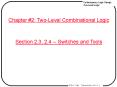 Gate Logic: Two-Level Simplification PowerPoint PPT Presentation