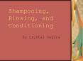 Shampooing, Rinsing, and Conditioning PowerPoint PPT Presentation
