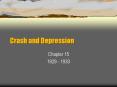 Crash and Depression PowerPoint PPT Presentation