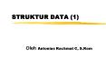 STRUKTUR DATA (1) PowerPoint PPT Presentation