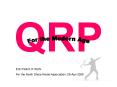 QRP PowerPoint PPT Presentation