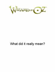 What did it really mean?