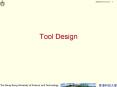 Tool Design PowerPoint PPT Presentation