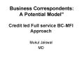 Credit led Full service BC-MFI Approach PowerPoint PPT Presentation