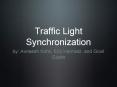 Traffic Light Synchronization PowerPoint PPT Presentation