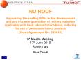 Supporting the roofing SMEs in the development and use of a new generation of roofing materials applicable with fault tolerant procedures, reducing the use of petroleum-based products PowerPoint PPT Presentation