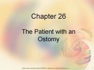 The Patient with an Ostomy