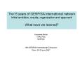 The15 years of GERPISA international network Initial ambition, results, organization and approach What have we learned? PowerPoint PPT Presentation
