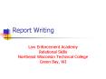 Report Writing PowerPoint PPT Presentation