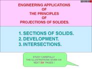 SECTIONS OF SOLIDS.