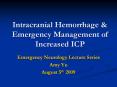 Intracranial%20Hemorrhage%20 PowerPoint PPT Presentation