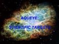 AQUEYE: SCIENTIFIC TARGETS PowerPoint PPT Presentation