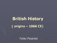 British History ( origins 