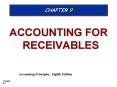 ACCOUNTING FOR RECEIVABLES PowerPoint PPT Presentation