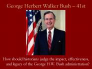 George Herbert Walker Bush 