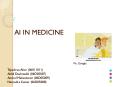 AI IN MEDICINE PowerPoint PPT Presentation