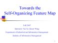 Towards the Self-Organizing Feature Map PowerPoint PPT Presentation