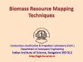 Biomass Resource Mapping Techniques PowerPoint PPT Presentation