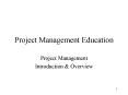 Project Management Education PowerPoint PPT Presentation