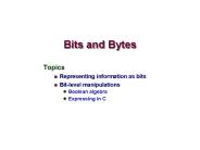 Bits and Bytes