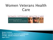 Women Veterans Health Care