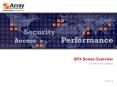 SPX Series Overview PowerPoint PPT Presentation