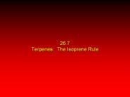 26.7 Terpenes: The Isoprene Rule