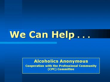 presentation player overlay