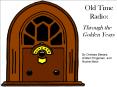 Old Time Radio: PowerPoint PPT Presentation