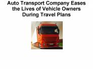 car transportation services