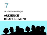 AUDIENCE MEASUREMENT