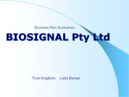 BIOSIGNAL Pty Ltd