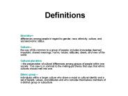 Definitions
