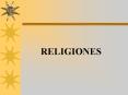 RELIGIONES PowerPoint PPT Presentation