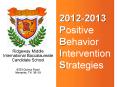 2012-2013  Positive Behavior Intervention Strategies PowerPoint PPT Presentation