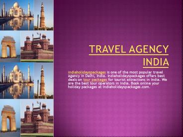 travel agency india