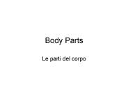 Body Parts