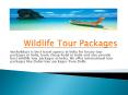 Wildlife Tour Packages, PowerPoint PPT Presentation