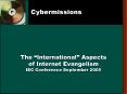 Cybermissions PowerPoint PPT Presentation