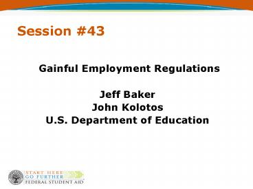 Gainful Employment Regulations