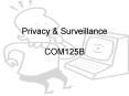 Privacy PowerPoint PPT Presentation